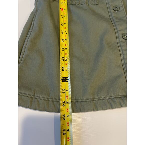 Hang Ten Utility Jacket Olive Green Button Front Sherpa Collar Pockets Sz M - Picture 10 of 10